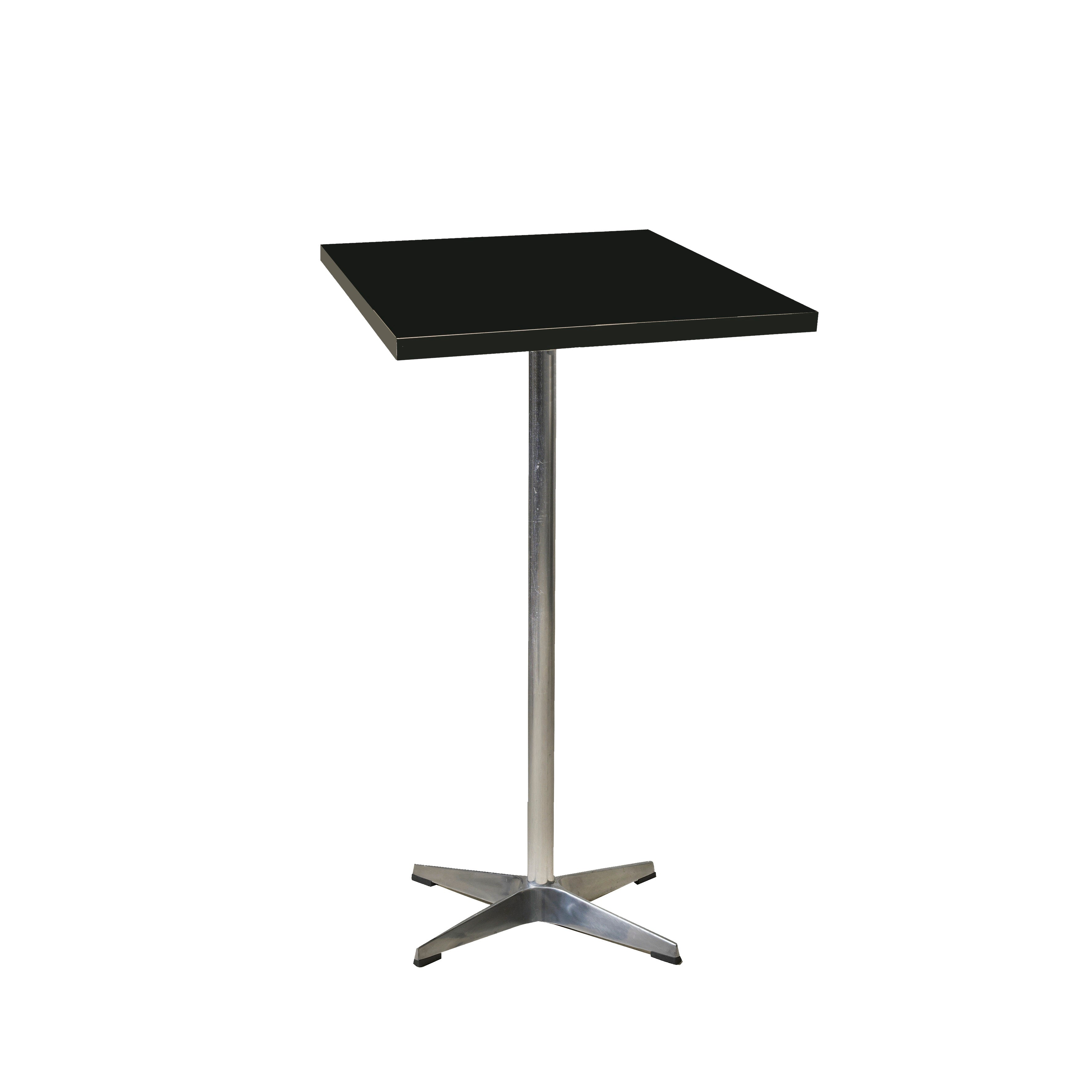 Barbord Sort.70 x 70