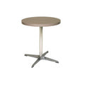 Café table, Oak laminate Ø 600