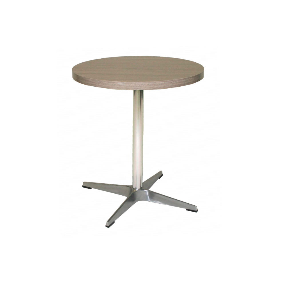 Café table, Oak laminate Ø 600