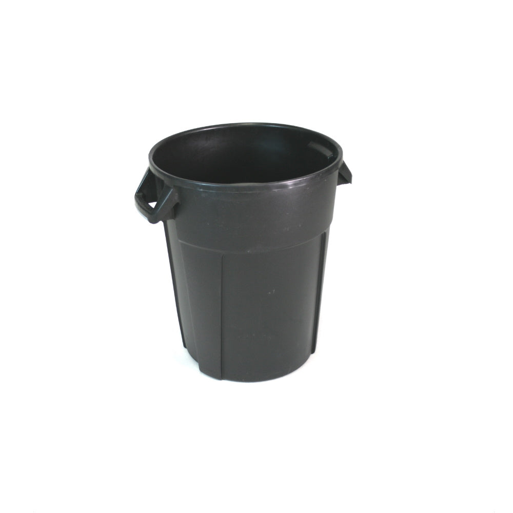 Avfallsdunk, Sort Plast 100