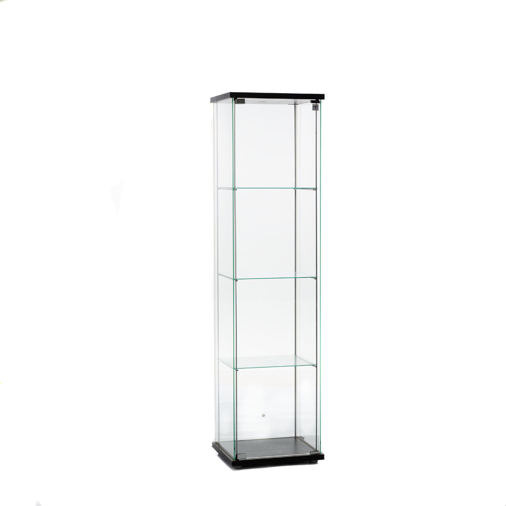Glass display cabinet