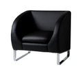 Milla Lounge stol, Sort