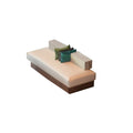 Daybed med heltre sokkel