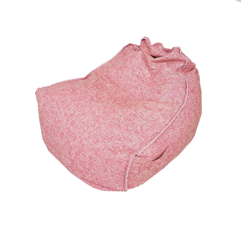 Bean Bag, Rød / Hvit melert