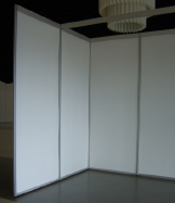 Wall white 100x250cm